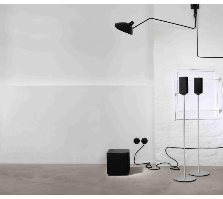 klang 1 subwoofer Poulissen Audio Video Center
